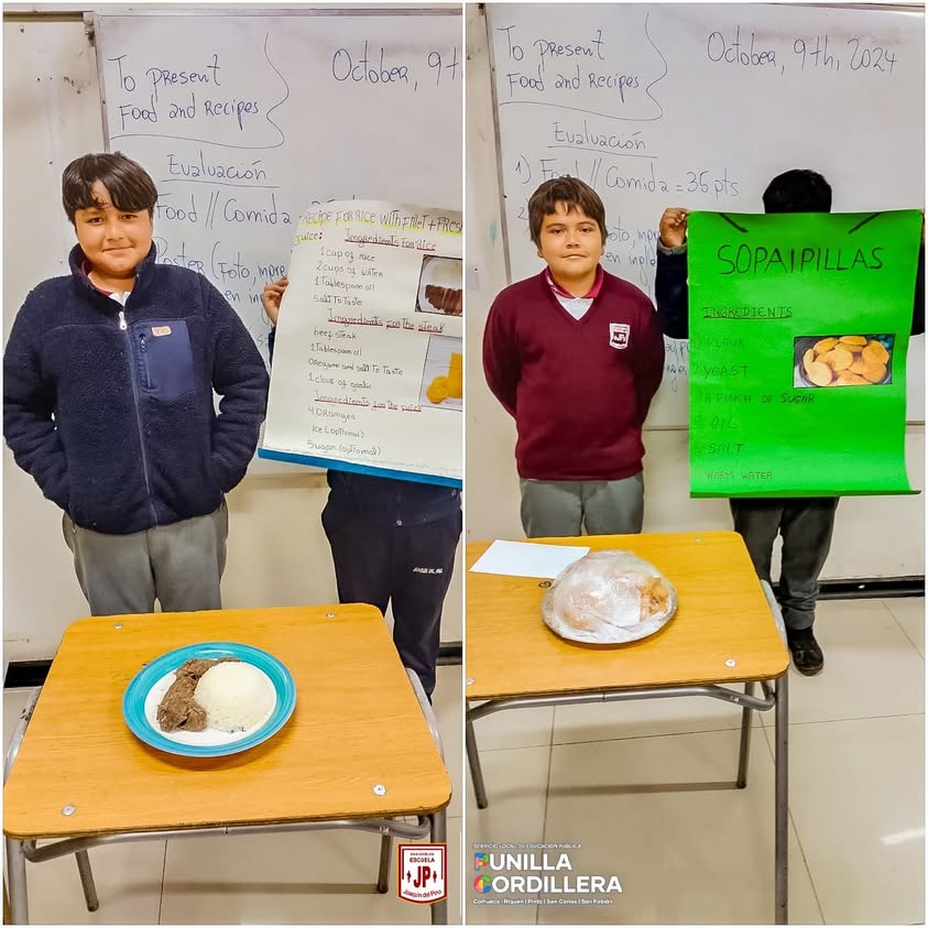 5to año básico Unit: Kids Can Cook! 