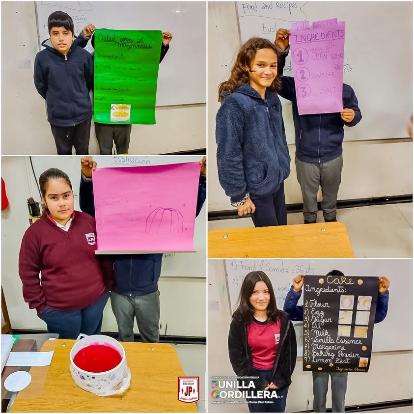 5to año básico Unit: Kids Can Cook!