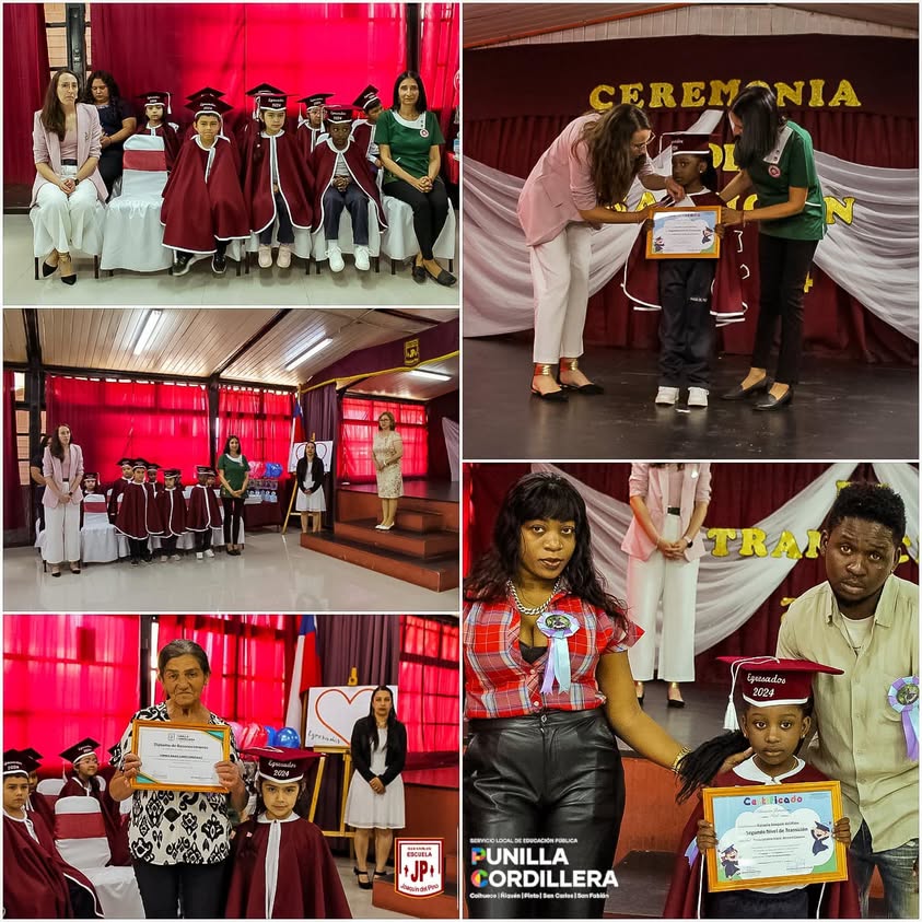 Ceremonia de transición kínder 2024. 