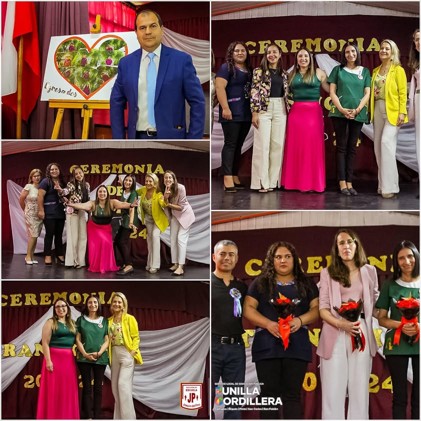 Ceremonia de transición kínder 2024.