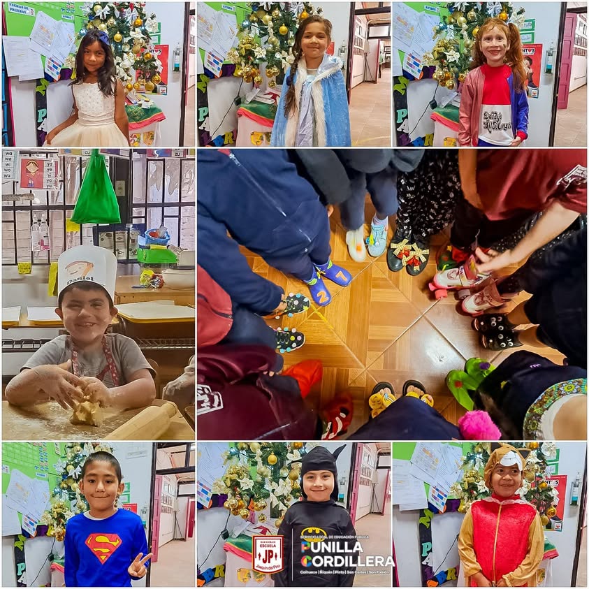 El primer año básico 2024 celebra su última clases con una semana temática. 