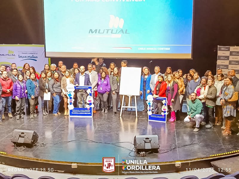 Lanzamiento de la campaña “Unidos por más convivencia” junto a Mutual de Seguridad.  