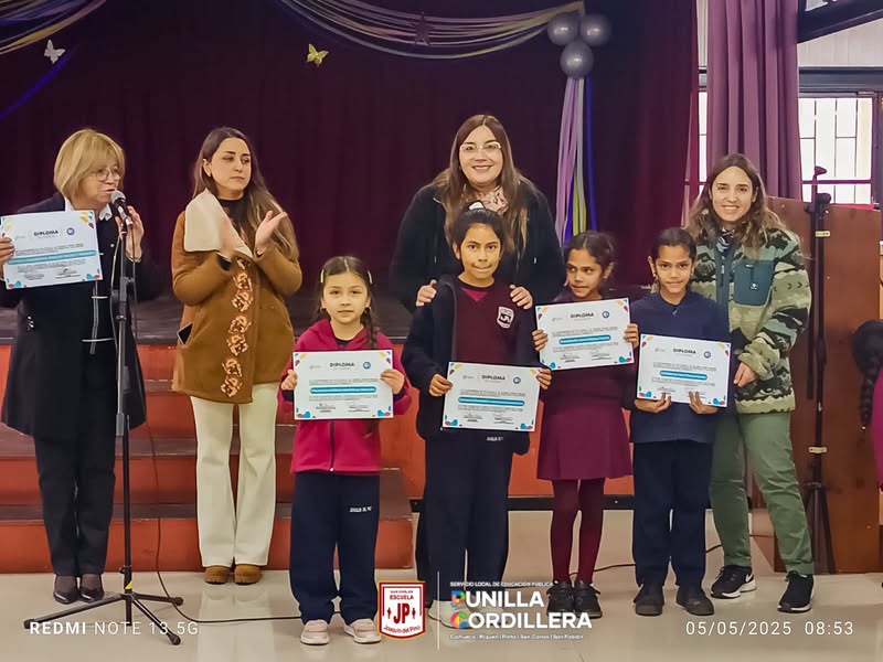 Acto de formación correspondiente al 4to básico