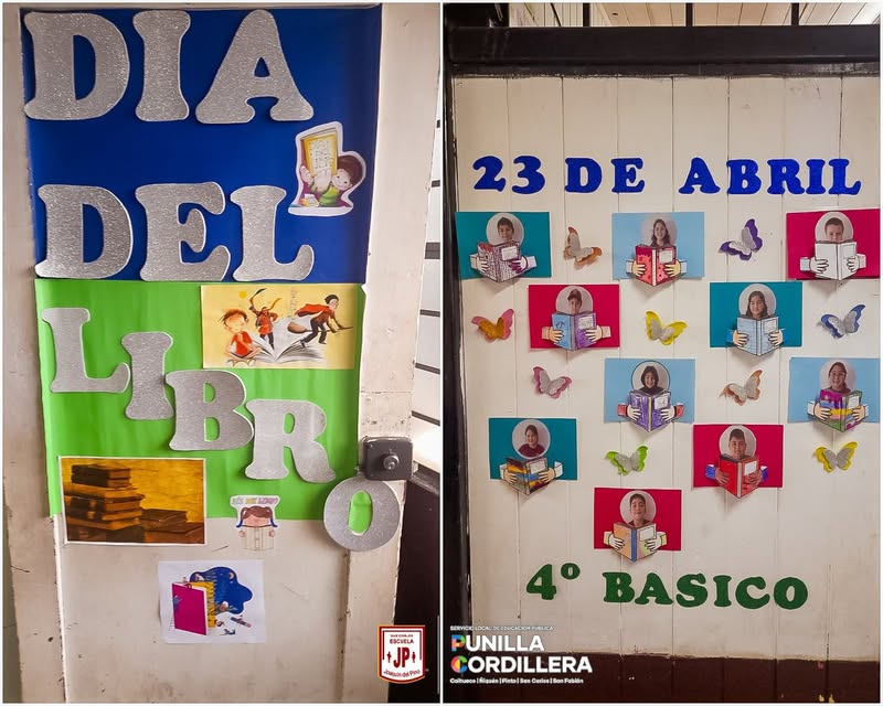 Segundo día de celebraciones del Día del Libro: DIARIOS MURALES.