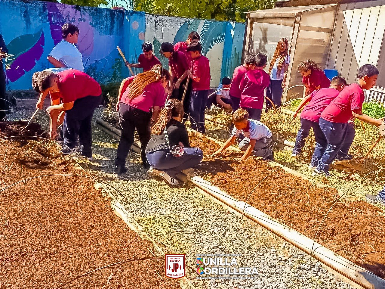 ¡Descubre el poder de la naturaleza en la Escuela Joaquín del Pino! 🌿🥕🌻
